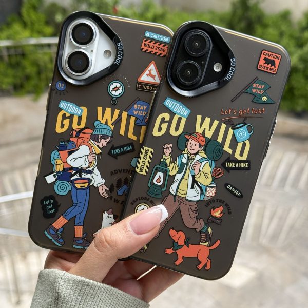 قاب موبایل سفارشی سوکول طبیعت گردی  GO WILD
