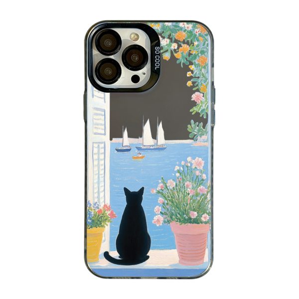 قاب موبایل سفارشی spring cat | socool