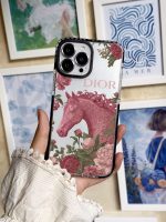 قاب موبایل سفارشی شفاف | Dior