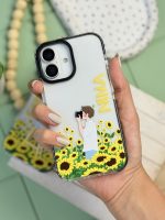 قاب موبایل سفارشی شفاف | Sunny couple - Image 2
