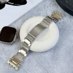 بند اپل واچ فلزی لاکچری مدل لینک (کدw5081)