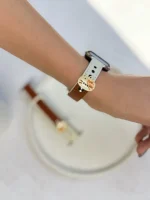 بند اپل واچ چرمی پیشی (کدw5083) - Image 3