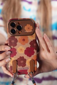 قاب موبایل آیفون قاب گل وینتیج فلاور بندی - تصویر 4