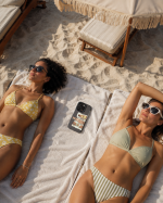 قاب موبایل سفارشی شفاف | Sunbathing - تصویر 4