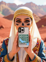 قاب موبایل سفارشی شفاف خلیج فارس | Persian - تصویر 6